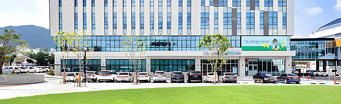Outdoor WiFi deployment at Citizens' Plaza in South Korea, featuring Zyxel WAX655E APs for reliable public connectivity